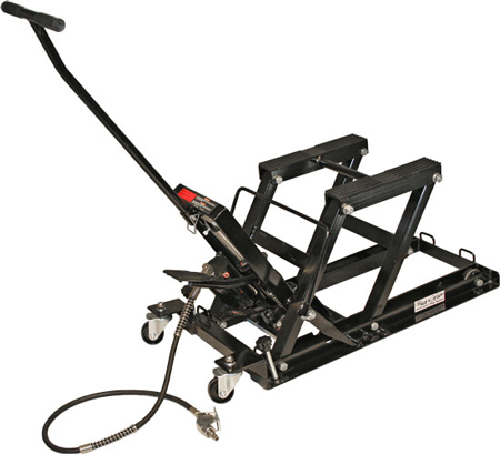 Air Hydraulic Motorcycle Lift